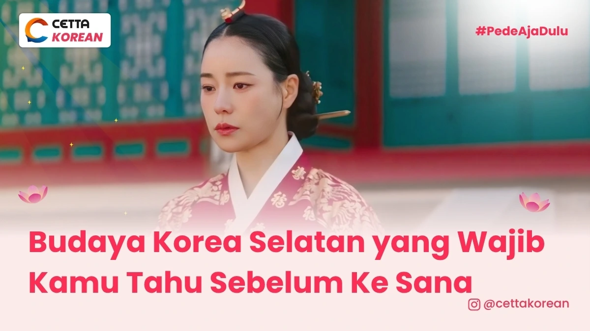 potret perempuan yang mengenakan hanbok sebagai bagian dari bdaya Korea Selatan