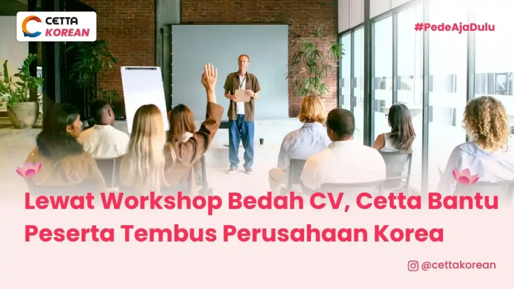Ilustrasi Workshop bedah CV Cetta