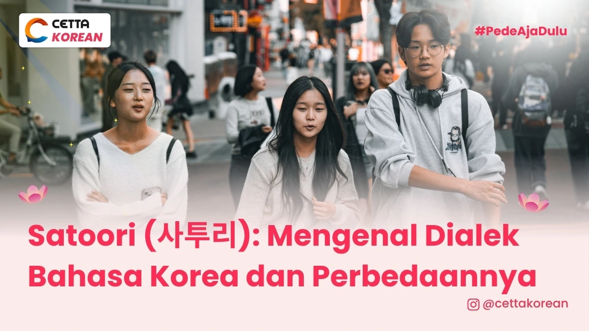 potret anak muda di Busan yang pakai satoori