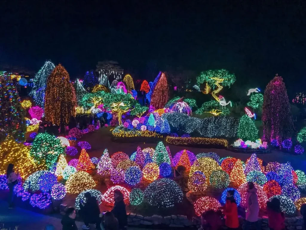 Garden of Morning Calm Lighting Festival