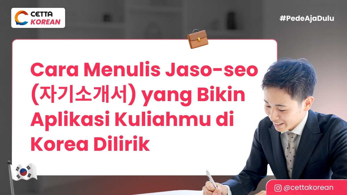 seorang wanita sedang mengerjakan soal dengan pakaian rapi